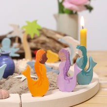 Load image into Gallery viewer, Grimm's Decorative Figure Mermaid Amber