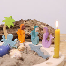Load image into Gallery viewer, Grimm's Decorative Figure Mermaid Aquamarin