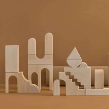 Load image into Gallery viewer, Raduga Grez Apartment Building Blocks Natural (Retired)