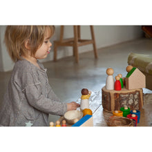 Load image into Gallery viewer, Grapat 2 Adult Nins in Dark Wood