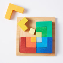 Load image into Gallery viewer, Grimm's Small Creative Square Puzzle with Booklet