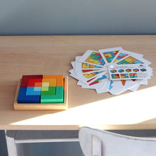 Load image into Gallery viewer, Grimm's Small Creative Square Puzzle with Booklet