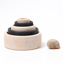 Load image into Gallery viewer, Grimm's Stacking Bowl Monochrome (Retired)