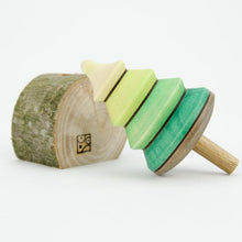 Load image into Gallery viewer, Mader Tree Spinning Top with Branch Stand