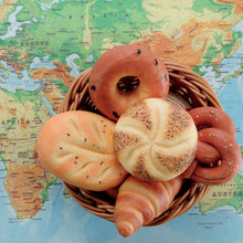 Load image into Gallery viewer, Yellow Door Sensory Play Stones - Breads of the World