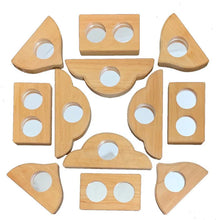 Load image into Gallery viewer, Bauspiel Mirror Blocks, 12 Pieces in Box
