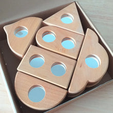 Load image into Gallery viewer, Bauspiel Mirror Blocks, 12 Pieces in Box
