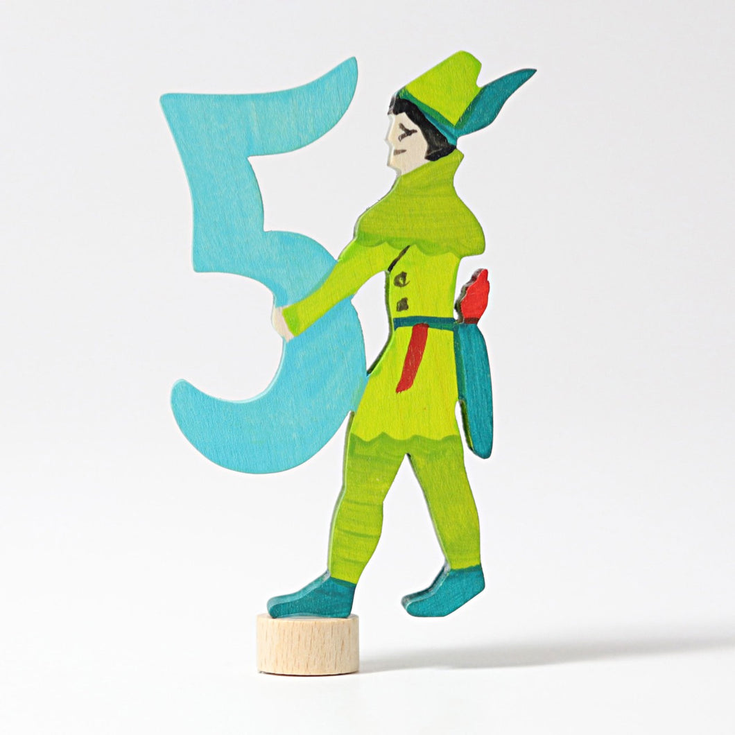 Grimm's Decorative Fairy Figure Number 5 Robin Hood