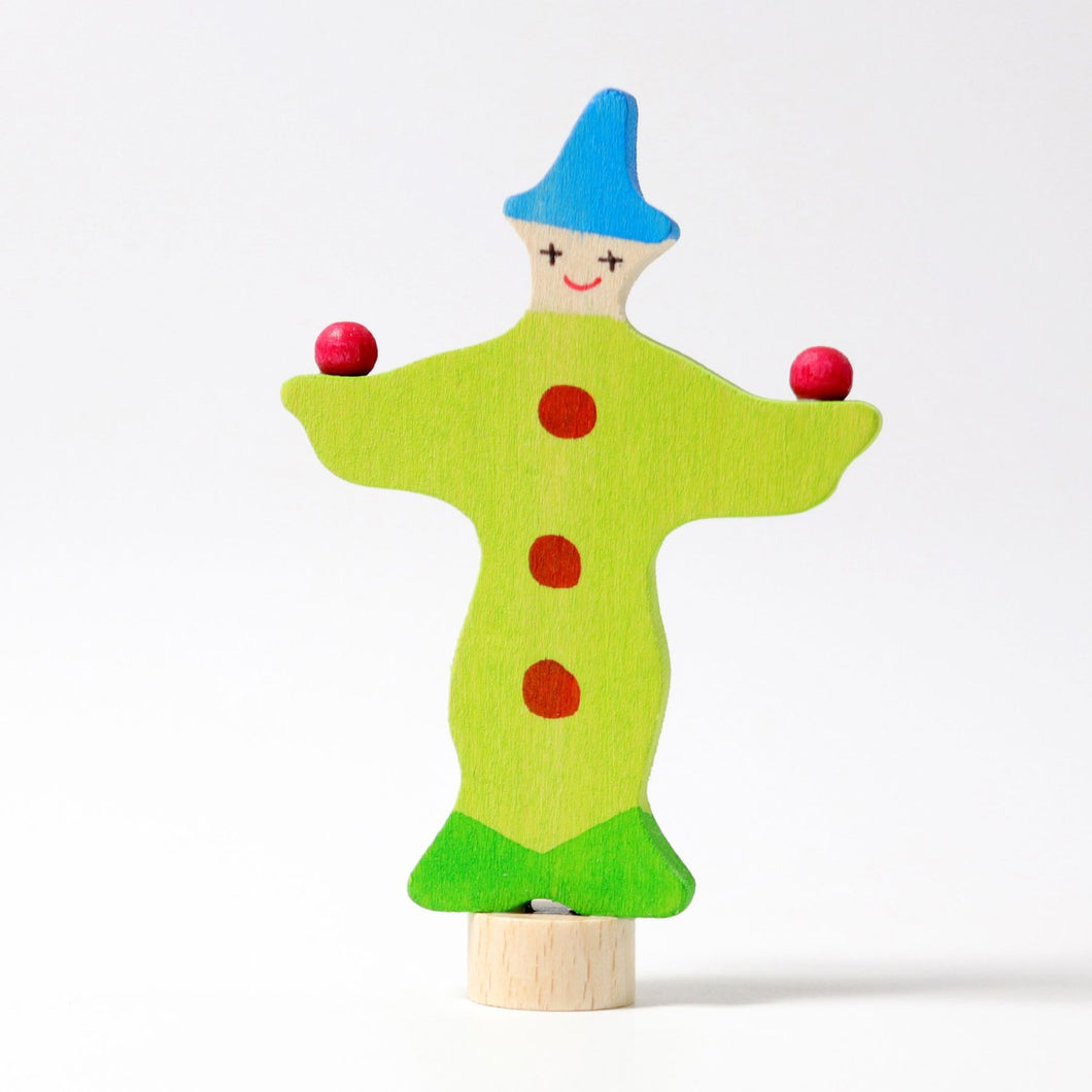 Grimm's Decorative Figure Juggling Clown