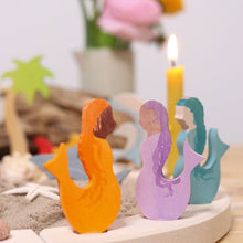 Load image into Gallery viewer, Grimm&#39;s Decorative Figure Mermaid Amber
