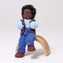 Load image into Gallery viewer, Grimm&#39;s Doll Mr. Ebony

