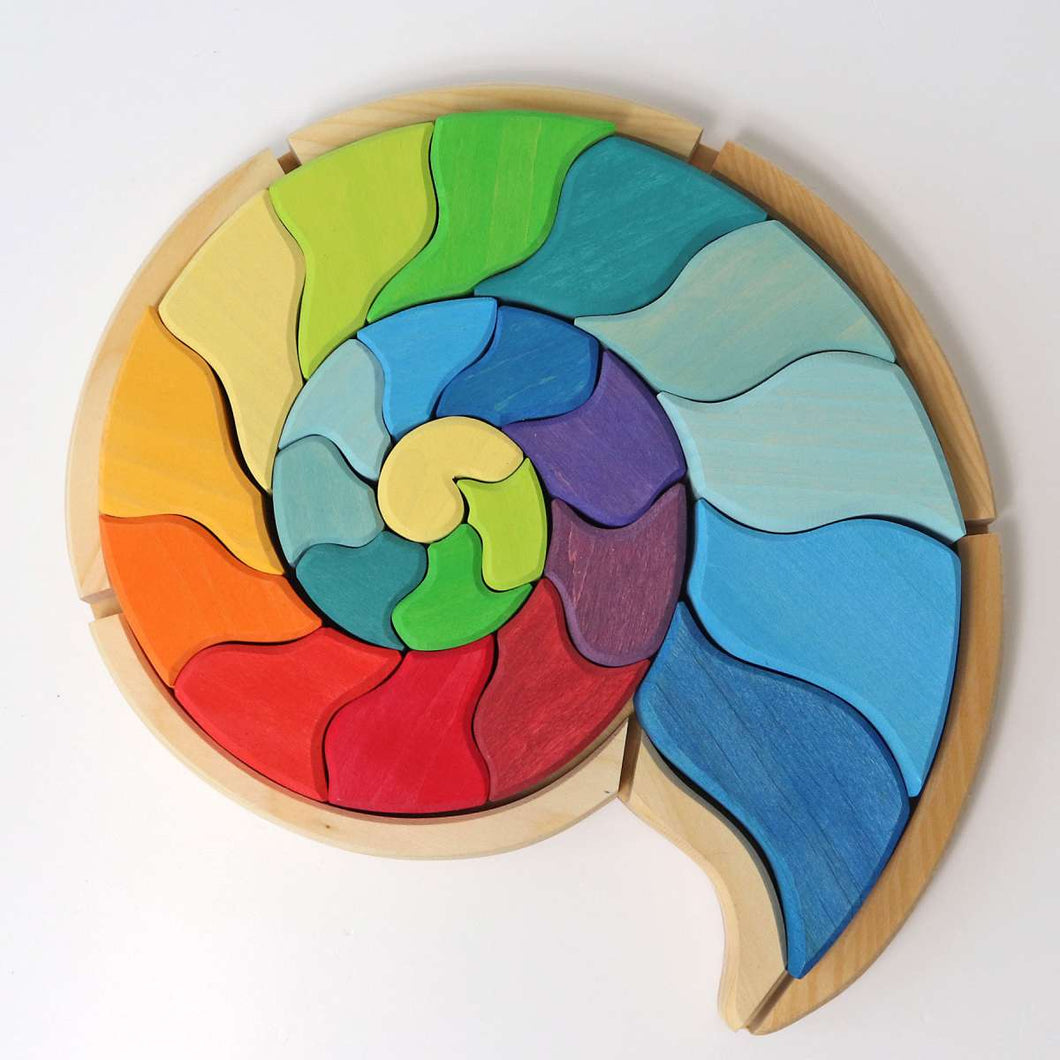 Grimm's Ammonite Snail Puzzle