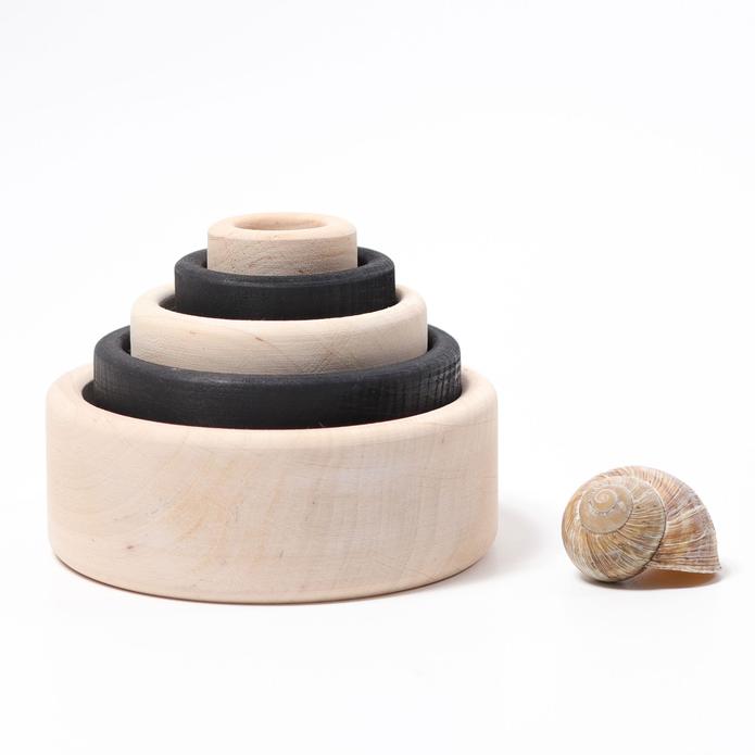 Grimm's Stacking Bowl Monochrome (Retired)