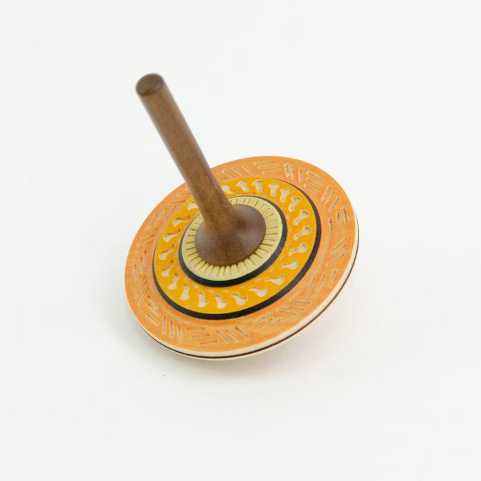 Mader Bonbon Spinning Top - Orange