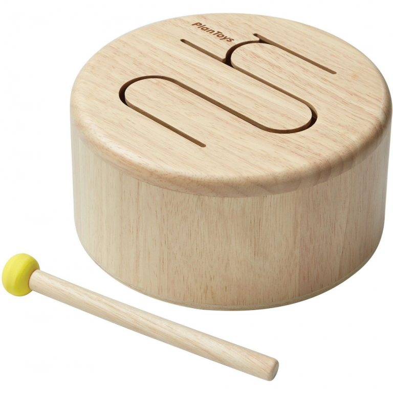 Plan Toys Solid Drum Natural